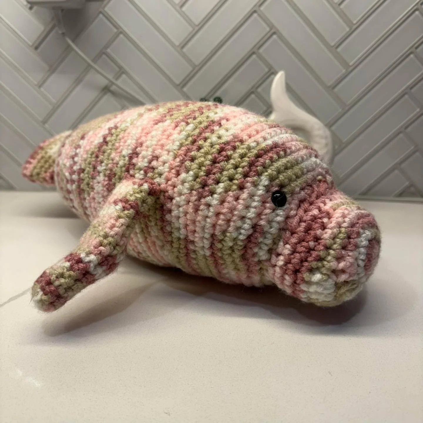 My preview from yesterday was this cute manatee!! I have a ton of crochet projects to share with you, and I&rsquo;m excited to get back into posting!