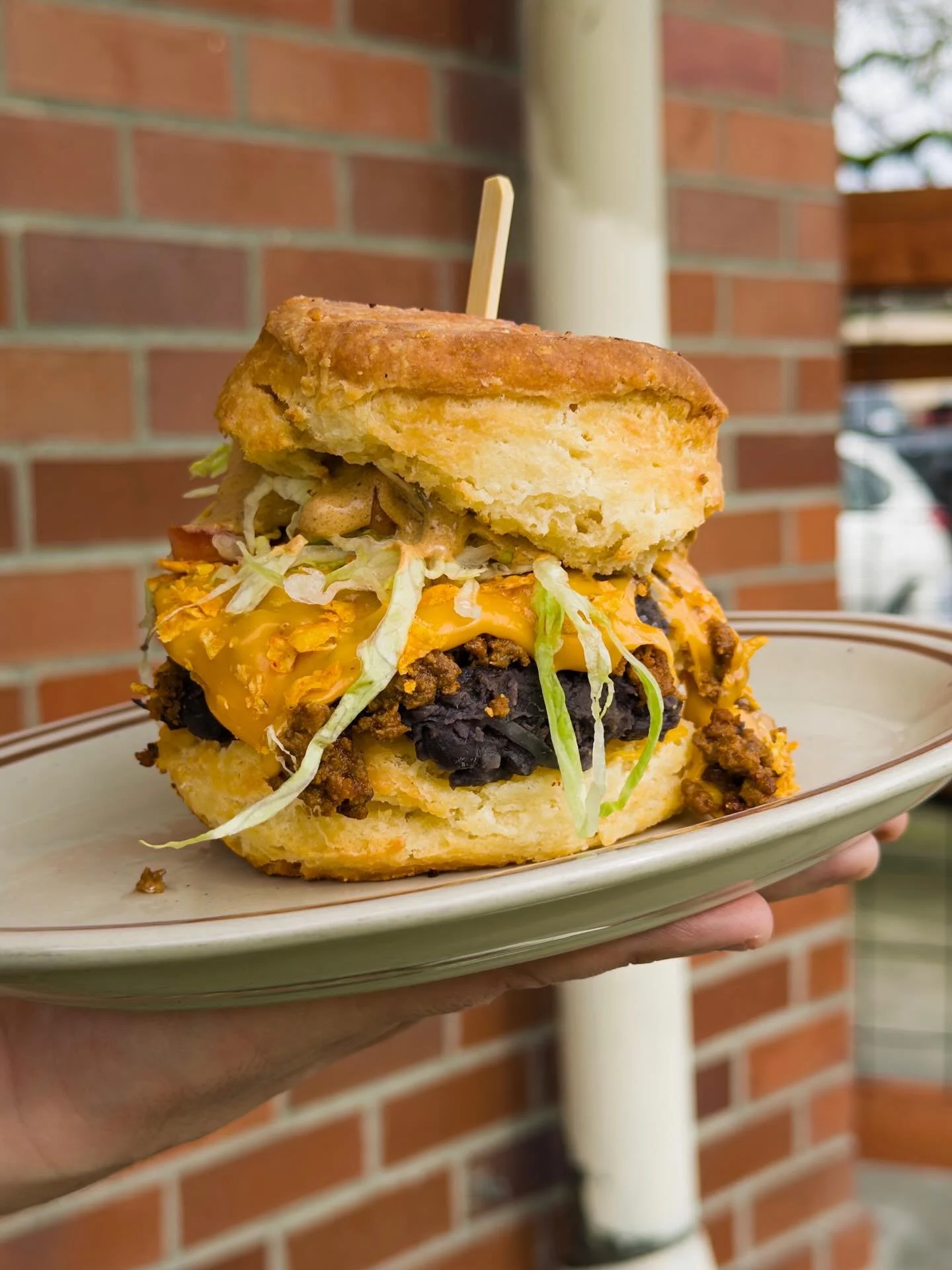 This week special is out and available Thursday through the week until it&rsquo;s gone. 

 The LIVE MAS 7 LAYER BISCUIT
 T-Bell taco style ground beef, refried black beans, pasilla crema, spicy queso, shredded lettuce, diced tomato, and crushed nacho