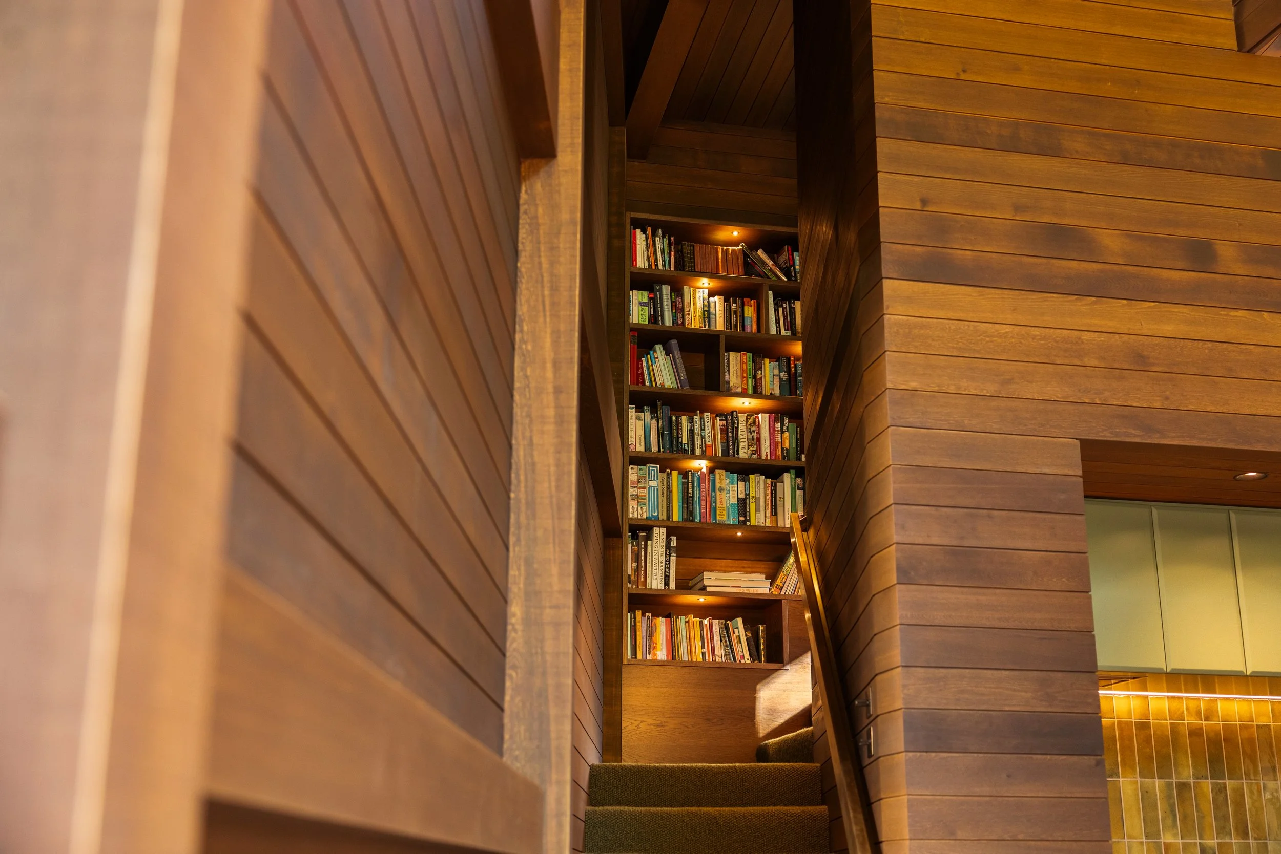 Stairwell / library