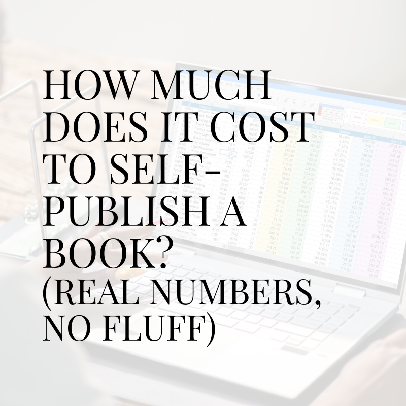 How Much Does It Cost to Self-Publish a Book? (Real Numbers, No Fluff)