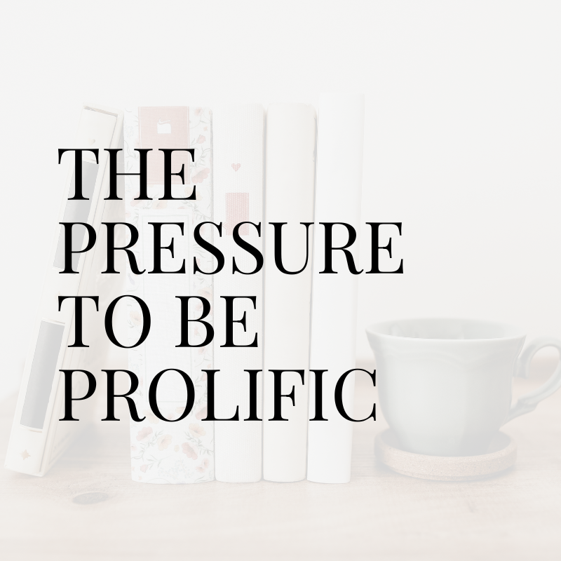 The Pressure To Be Prolific