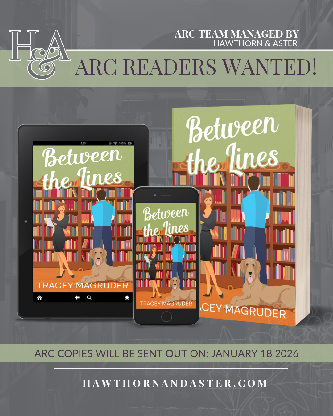 Looking for ARC Readers for Tracey Magruder's Debut Novel, Between the Lines a GrumpyxSunshine, Small Town Contemporary Romance
