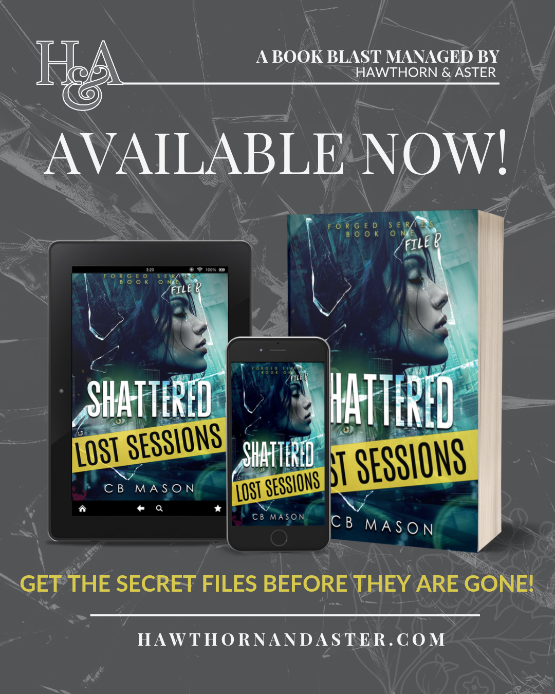 Shattered, Lost Sessions by C.B. Mason, available until June 30th