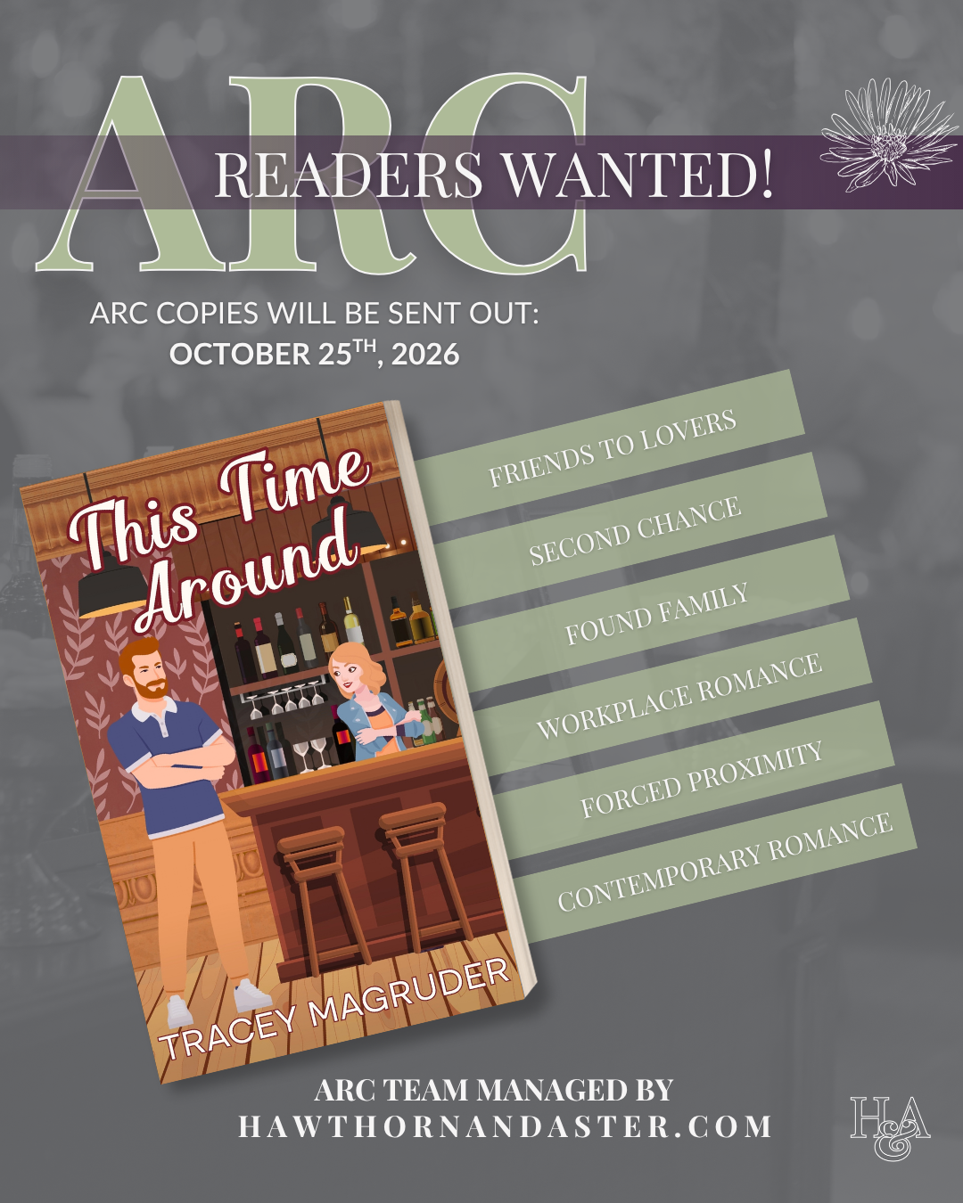 ARC Readers wanted for Tracey Magruder's This Time Around, Book 2 of The Great Misenden Ever After