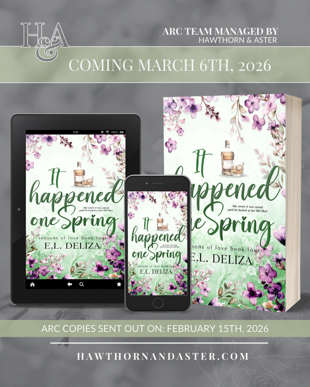 It Happened One Spring ARC Team