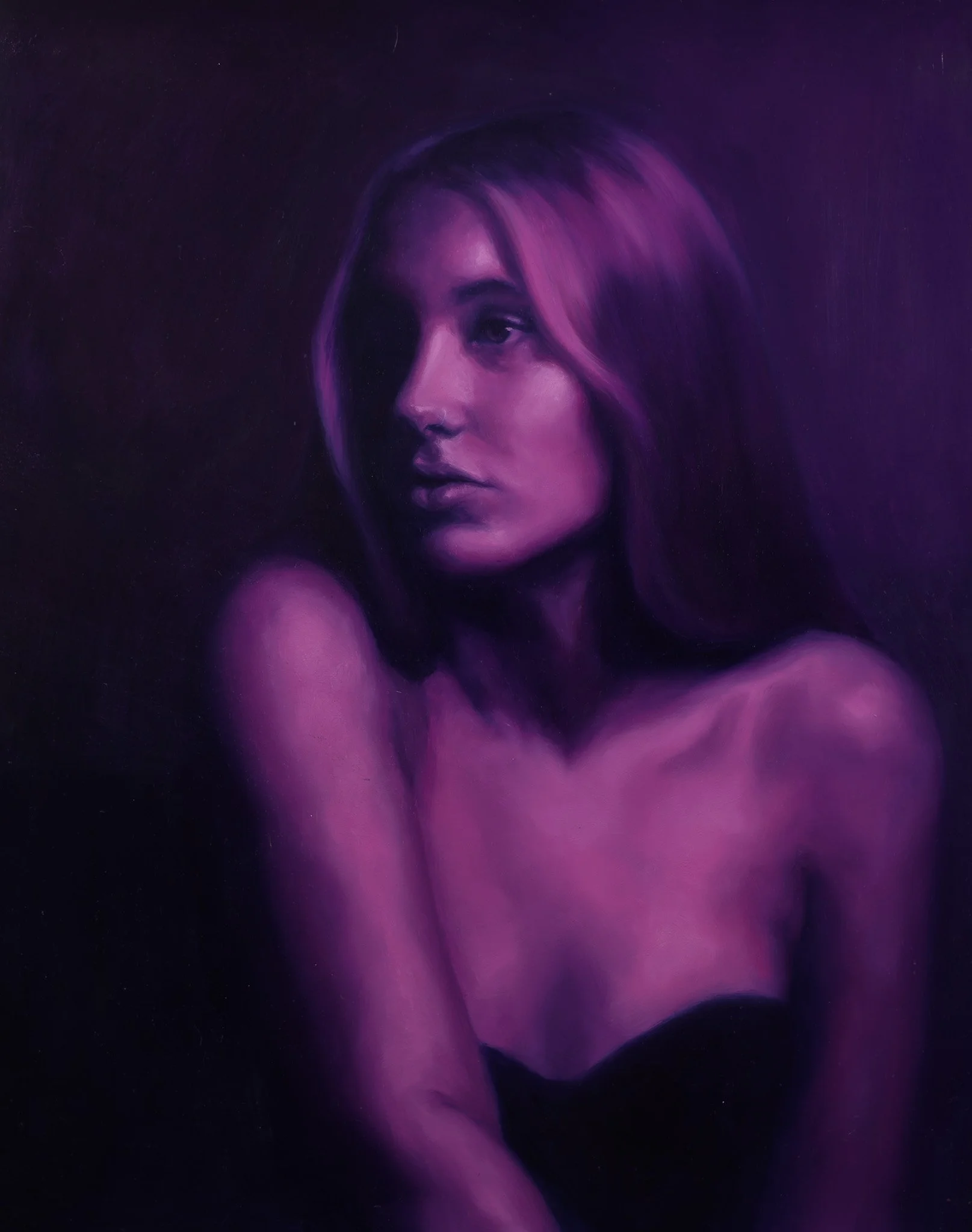"Trinity"
Oil on panel, 
20x16"