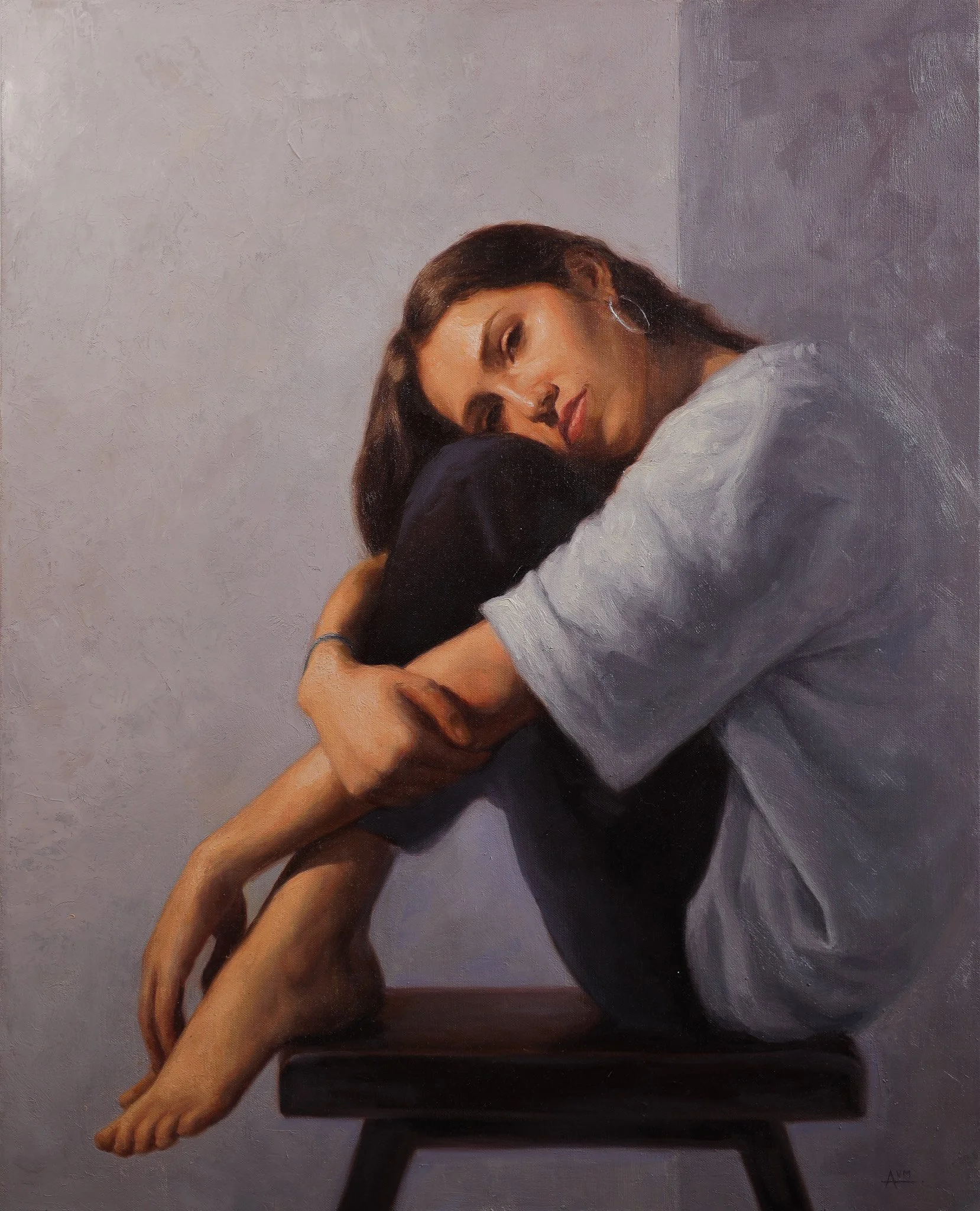 "Presence"
Oil on canvas,
36x24"