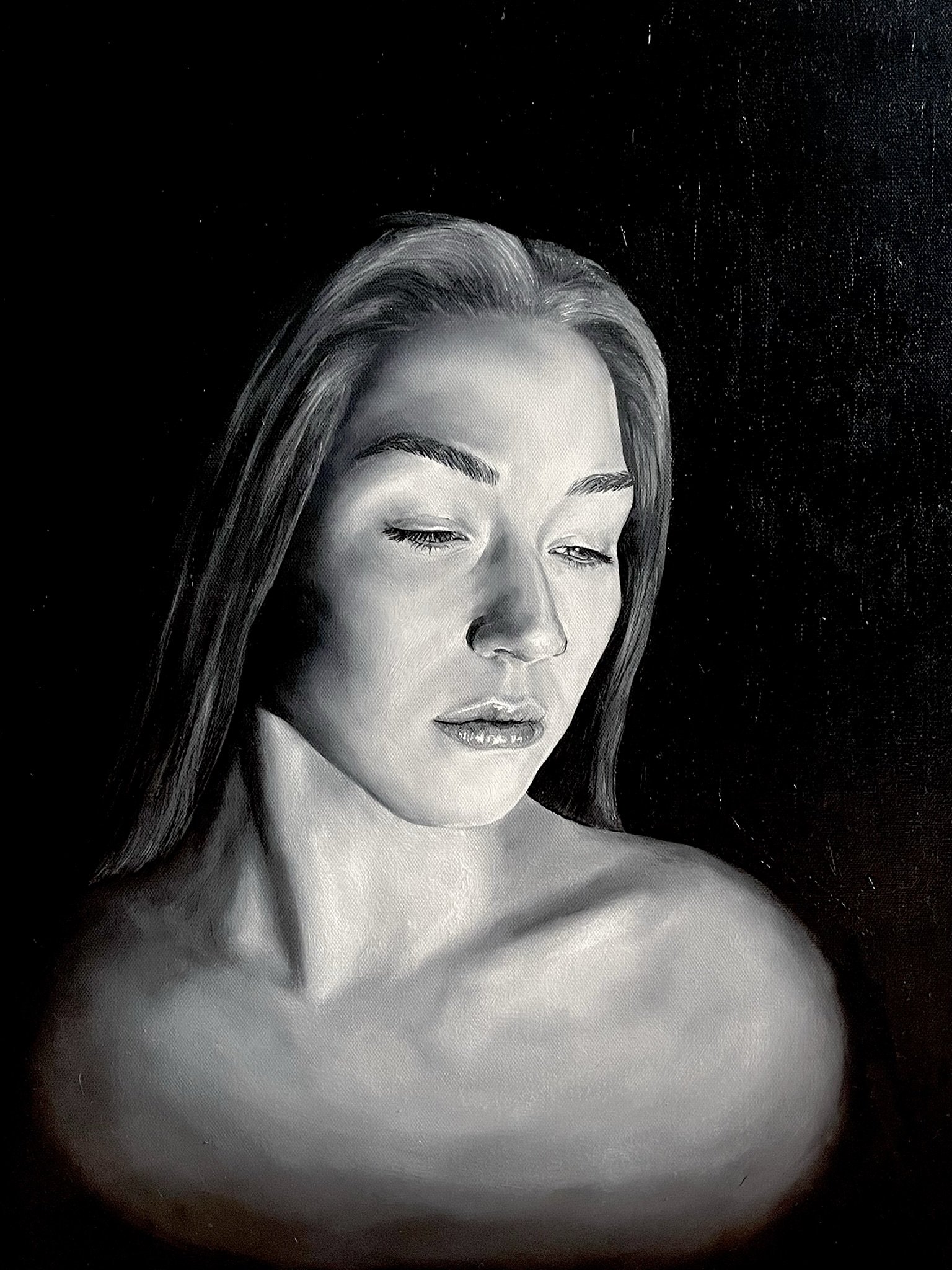 Heavy Heart (Self Portrait)