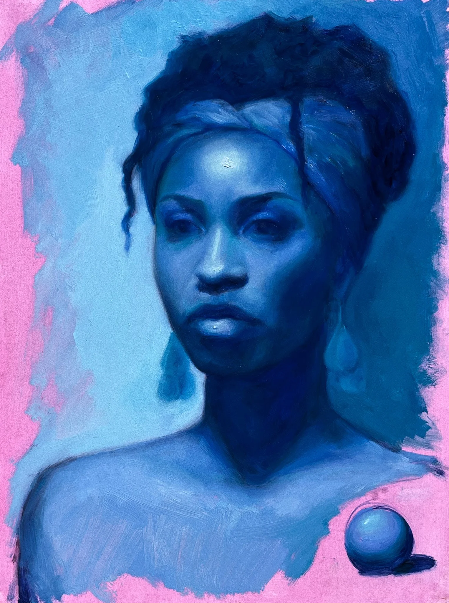 Oil on panel, 16x12"