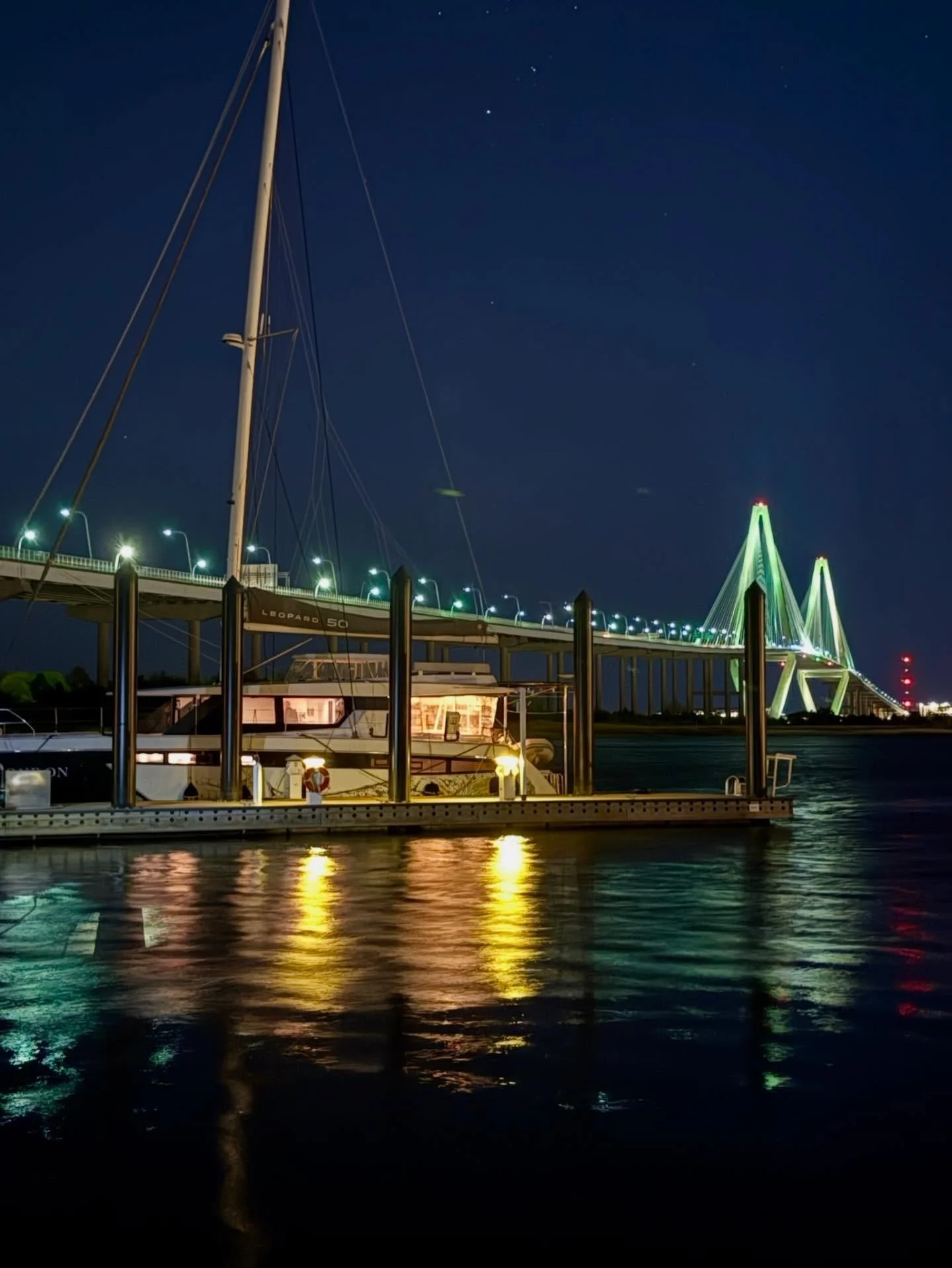 Ty One On has officially docked in Charleston, South Carolina🌞