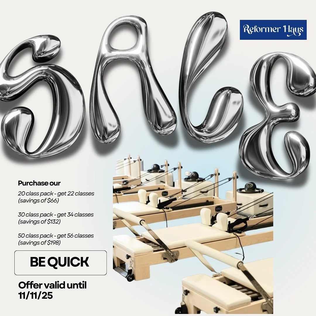 ⚡ Deal ends today at 9pm! Don&rsquo;t miss your last chance to save &mdash; treat yourself before it&rsquo;s gone 💛

#ReformerHaus #PilatesDeal #TraralgonPilates #PilatesCommunity #GippslandFitness