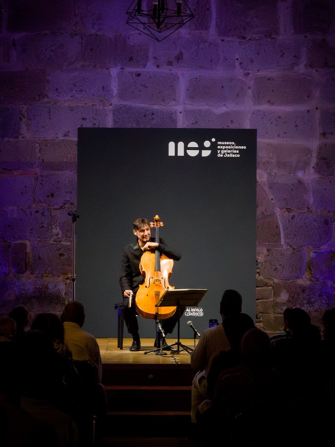 Recital de violonchelo solo en el Ex-Convento del Carmen de Guadalajara