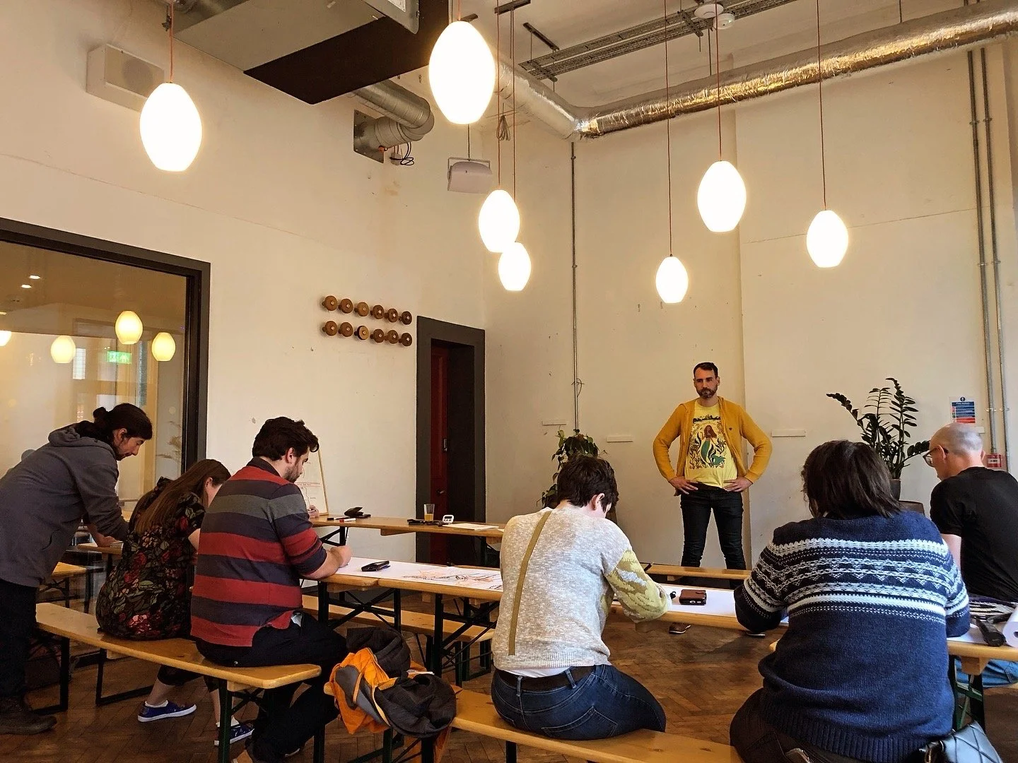 Animates Drink &amp; Draw