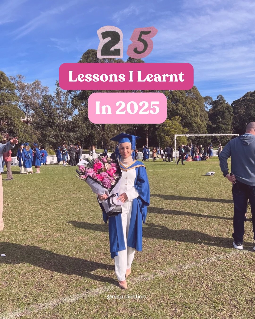 This year taught me more than I expected.

About motherhood.
About boundaries
About choosing myself without guilt.

Here are the lessons i am carrying into 2026.

Which one do you need to hear right now?

#newyear #lessons #dietitian #newyearresoluti