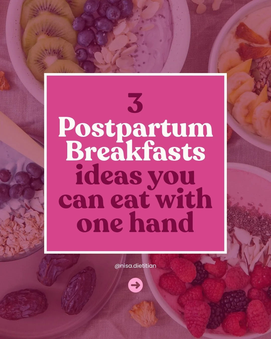 3 Easy Postpartum Breakfasts You Can Eat With One Hand

Being a new parent means breakfast often happens on the go&hellip; or while holding your little one! These meals are quick, protein-packed, and super practical.

🥣 Protein yoghurt jar &ndash; h