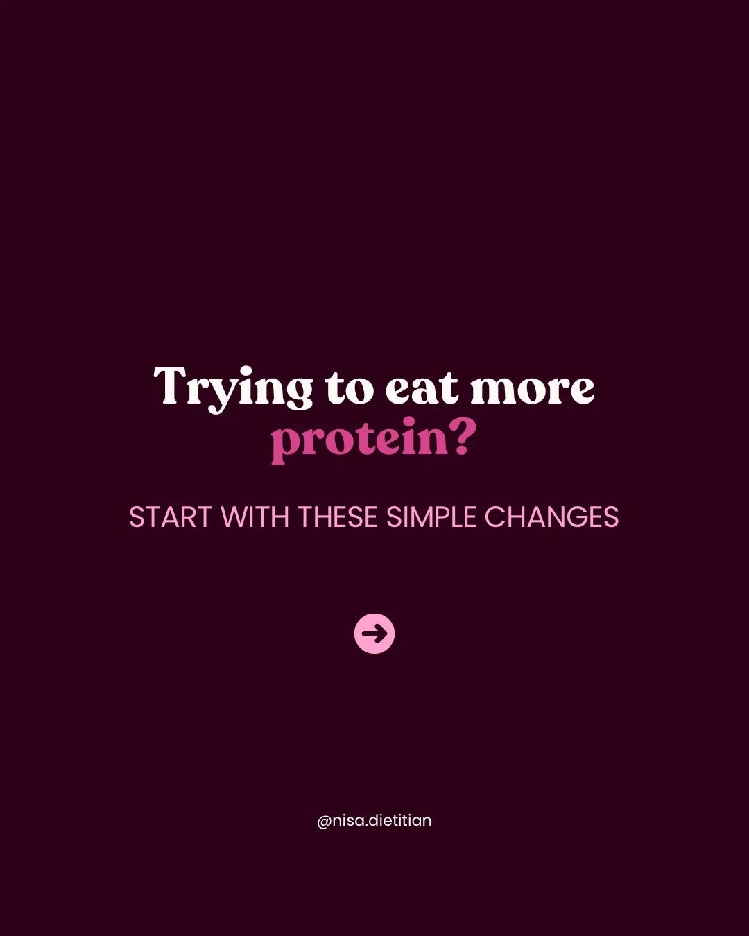 Trying to eat more protein?

A common mistake I see is saving most of your protein for dinner. Instead, try spreading it across meals and snacks throughout the day.

This post shares some simple ways to boost your protein intake without overcomplicat
