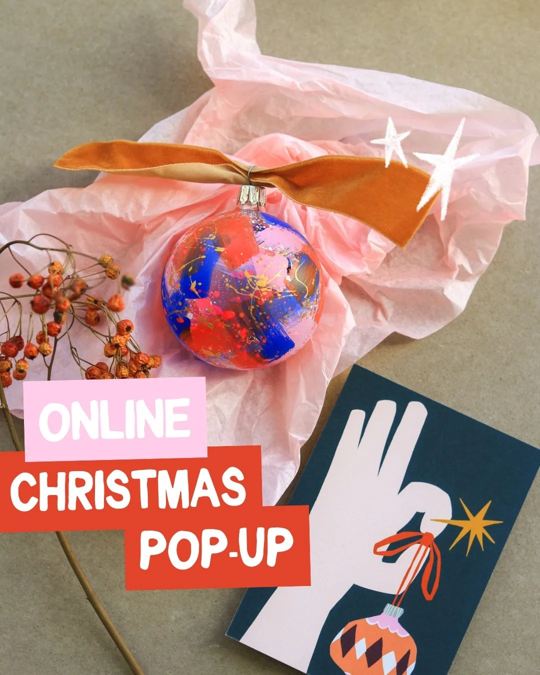 Jucheee! F&uuml;r die n&auml;chsten 48h &ouml;ffnet mein kleiner weihnachtlicher Christmas Pop-Up seine T&uuml;ren.🚪 🎅🏻✨

Hei&szlig;t: Bis Freitagabend (also den 12.12.) um 20 Uhr findet ihr neben all&lsquo; den anderen Produkten jede Menge meiner