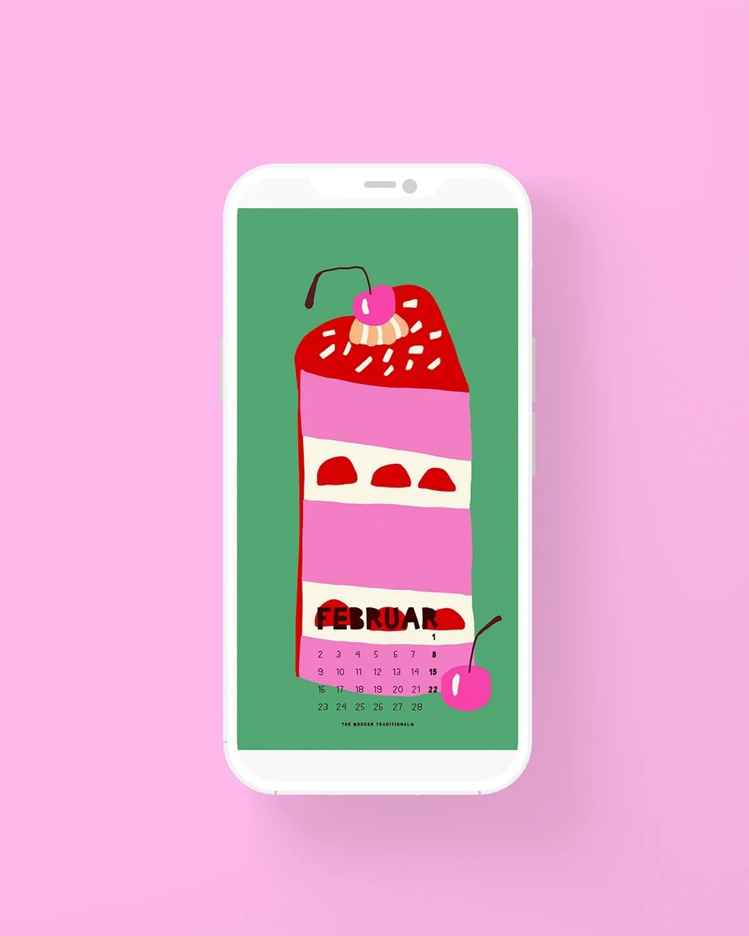 Mit Kuchen geht&rsquo;s zur&uuml;ck in ein neues Wallpaper-Jahr. Ich &uuml;berlege ehrlicherweise hin und wieder mal, das Wallpaper an den Nagel zu h&auml;ngen. 🍰🗓️

Weil der neue Monat oft schneller da ist als gedacht und ich wallpaperm&auml;&szli