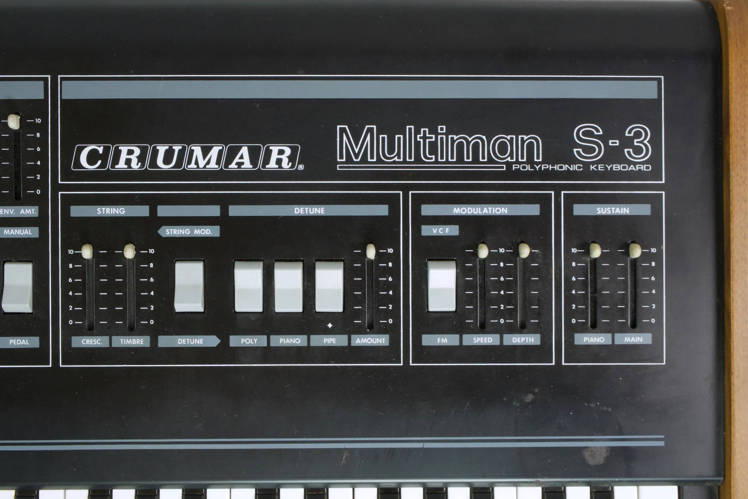 The Modulation section has a wider range and can actually be made to sound like a proper, polyphonic synth instead of the earlier Multiman models' brassier tones.  The filter on the S3 is SSM based. 