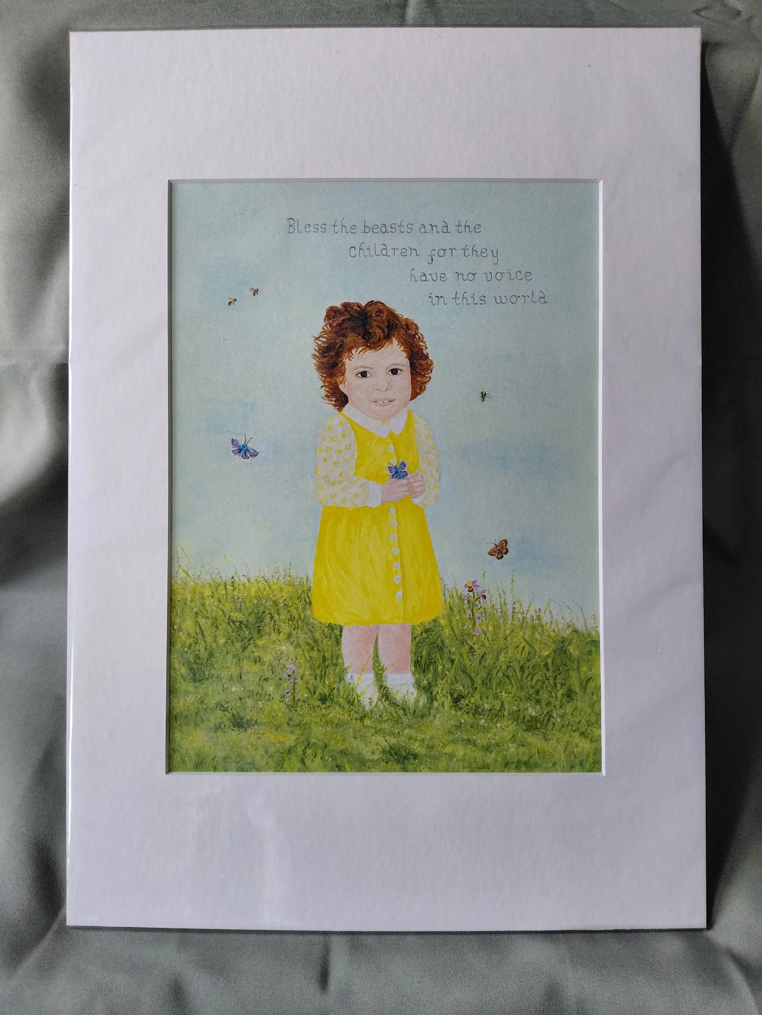 Bless the Beasts & The Children  - Print in Mount