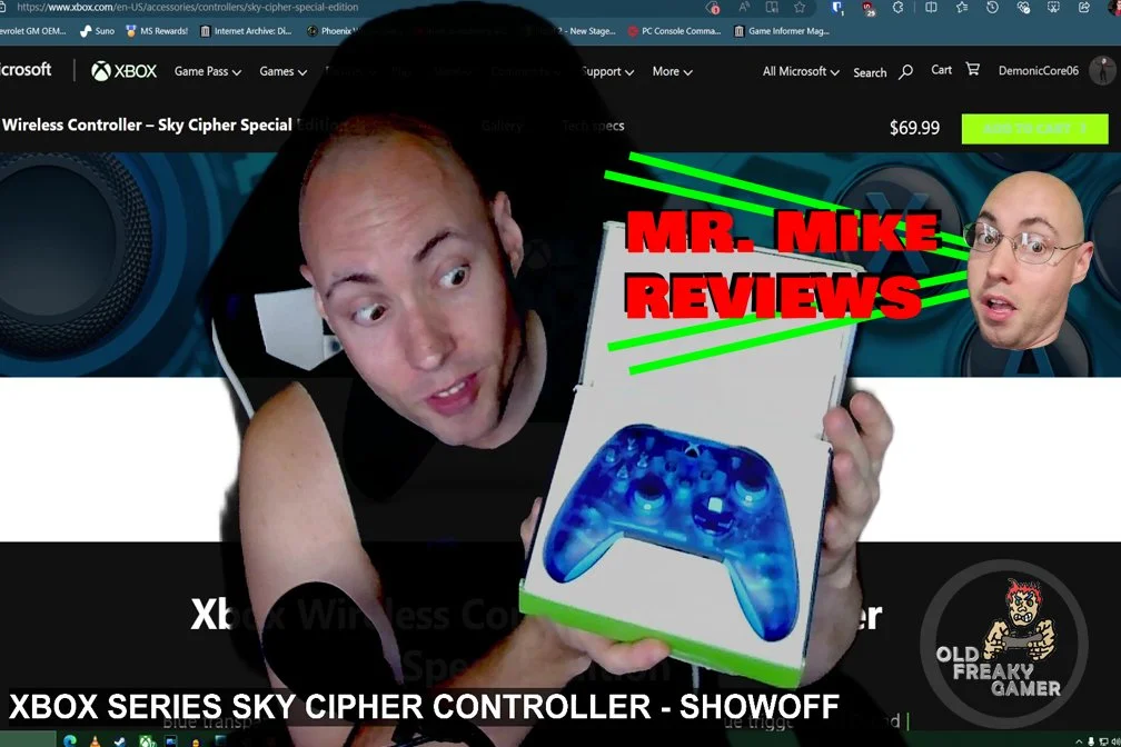 Xbox Sky Cipher Special Edition Controller – Mr. Mike Reviews