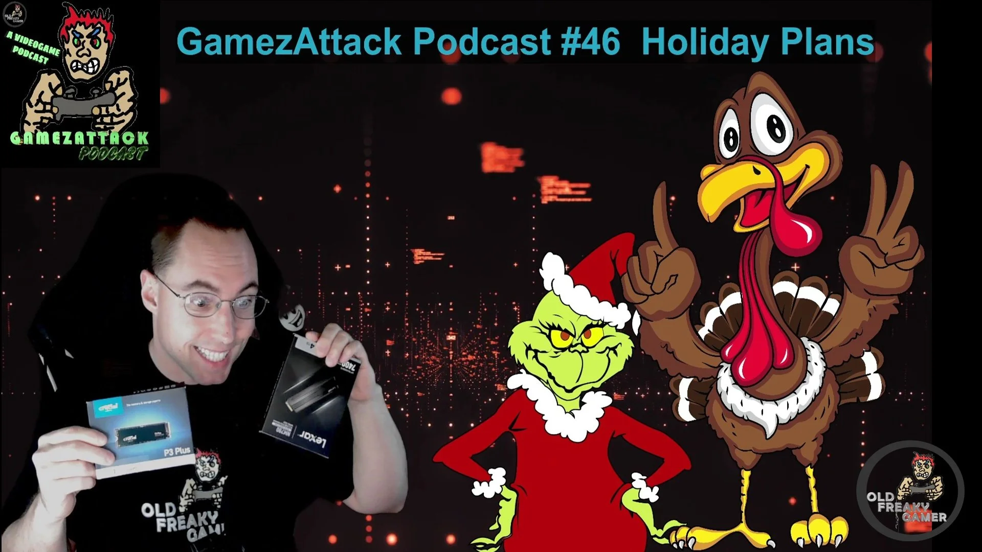 GamezAttack Podcast #46 Holiday Plans