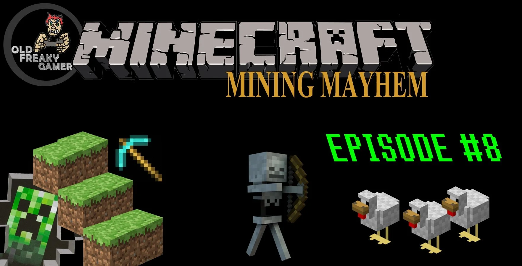 Minecraft Mining Mayhem – Breaking Blocks - EPISODE #8