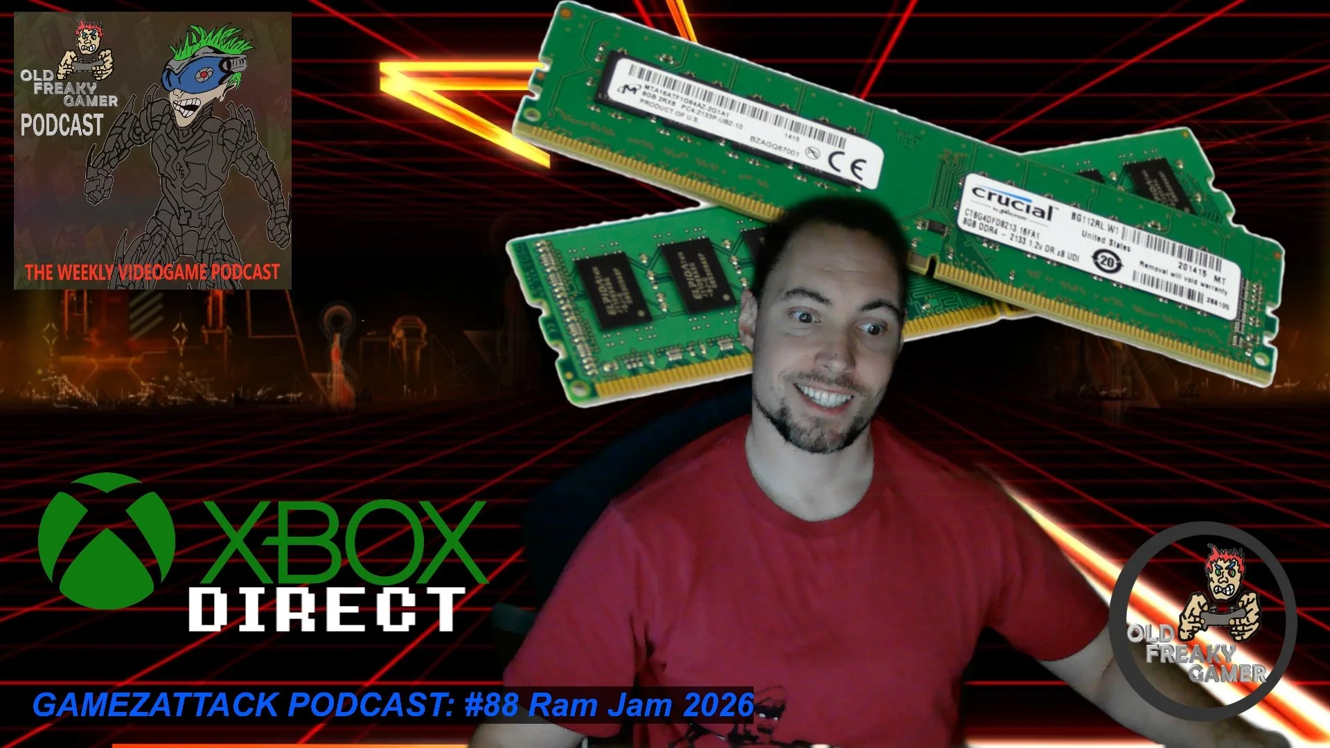 GamezAttack Podcast #88 Ram Jam 2026