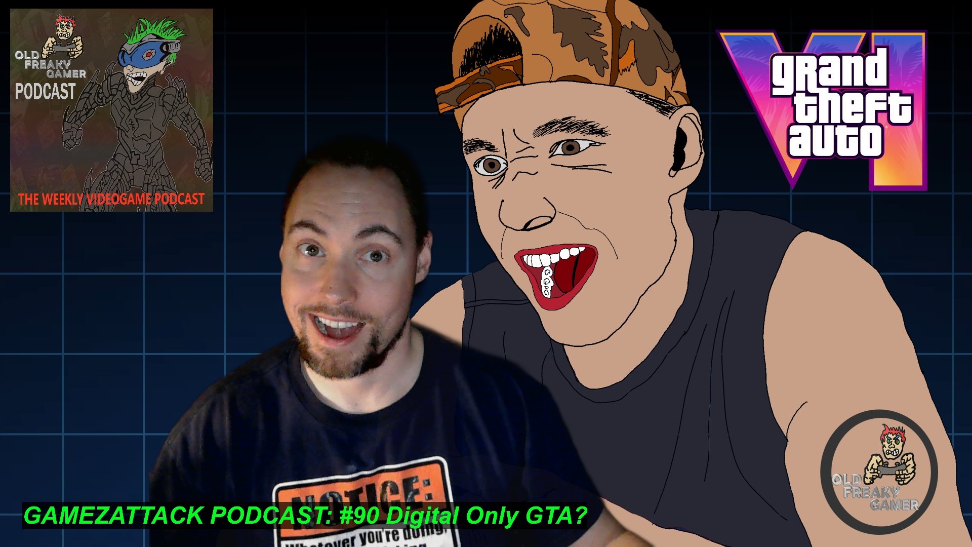 GamezAttack Podcast #90 Digital Only GTA?