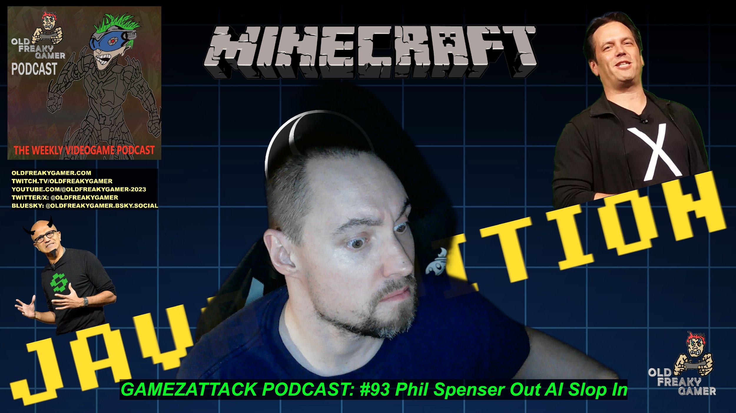 GamezAttack Podcast #93 Phil Spenser Out AI Slop In