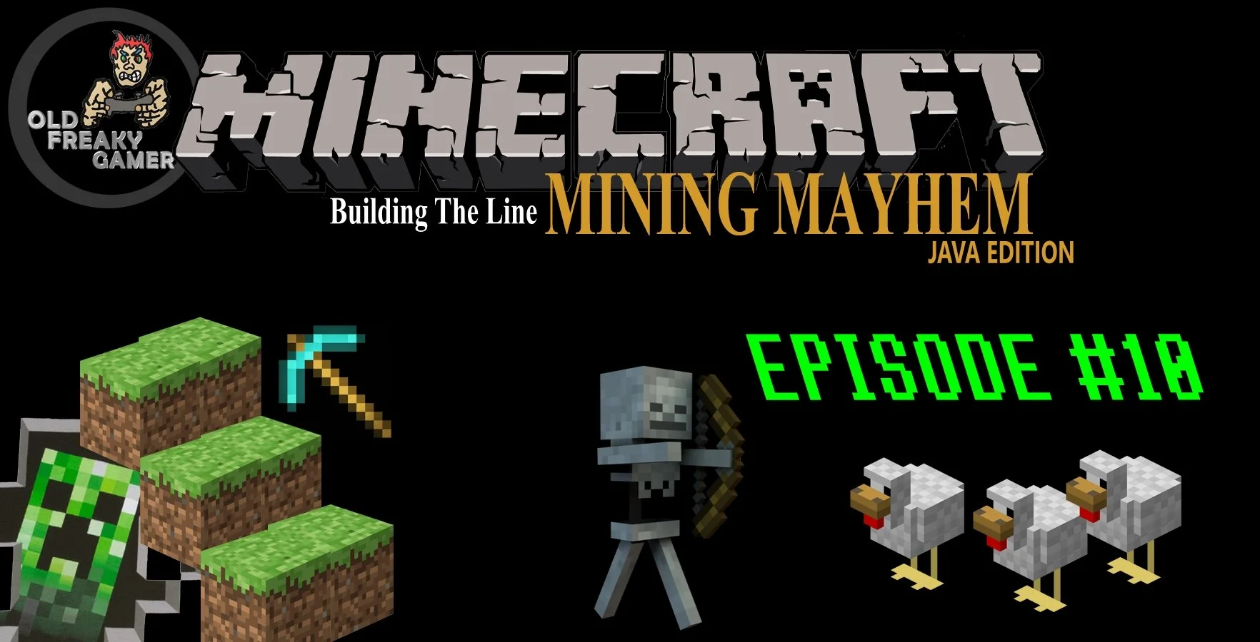 Minecraft Mining Mayhem – Building The Line - EPISODE #10