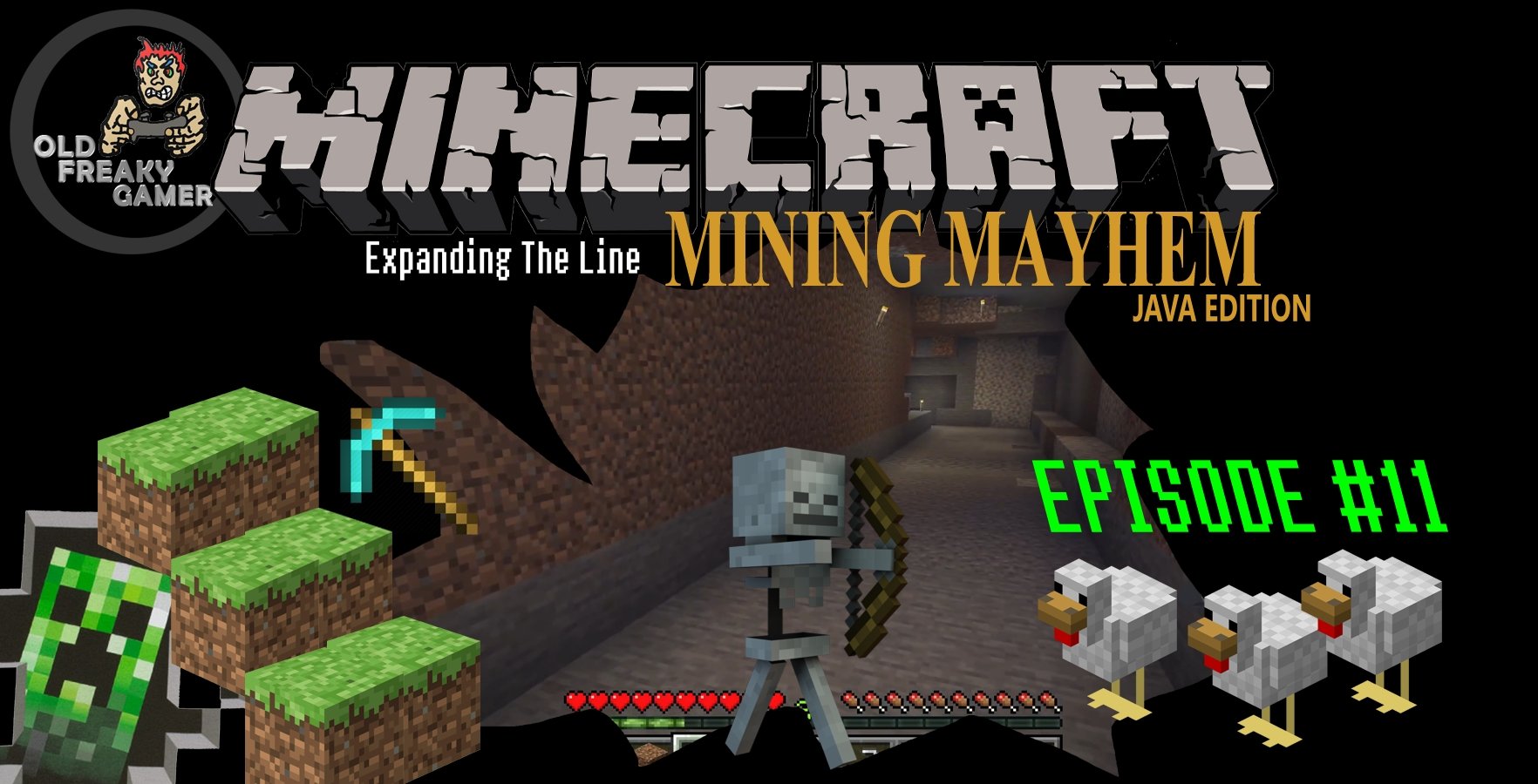 Minecraft Mining Mayhem – Expanding The Line - EPISODE #11