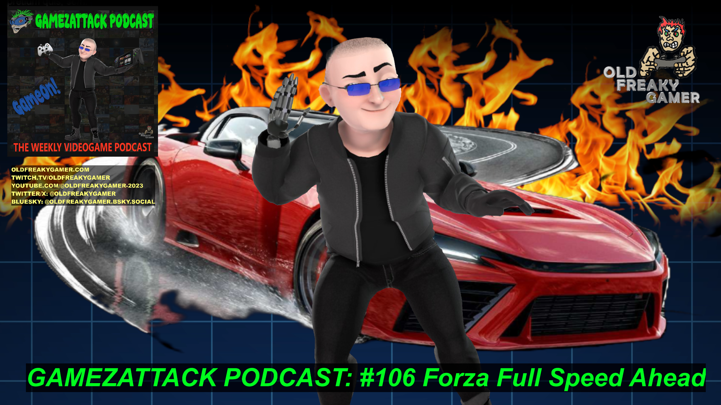GamezAttack Podcast #106 Forza Full Speed Ahead