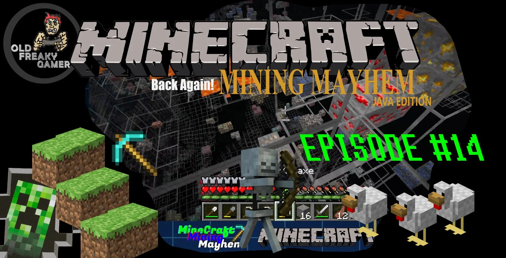 Minecraft Mining Mayhem: Back Again! –  (Episode #14)