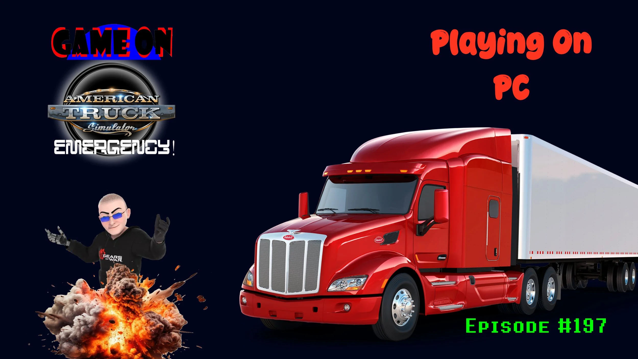 American Truck Simulator Emergency – GameOn (Episode #197) (PC PLAY)