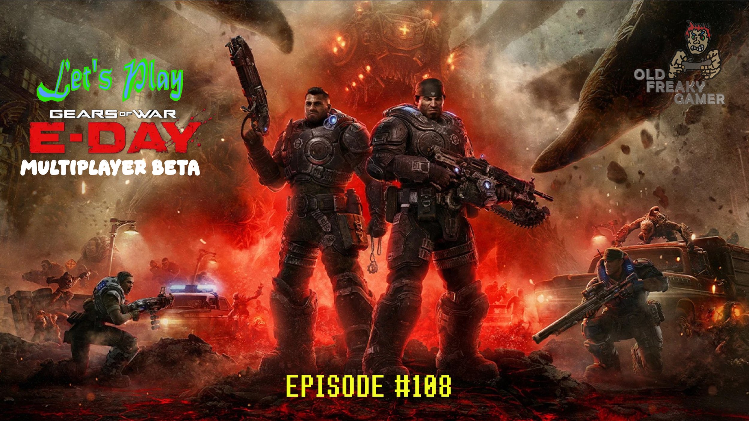 Gears Of War E-Day Multiplayer Beta – Let’s Play (Episode #108) (PC PLAY)