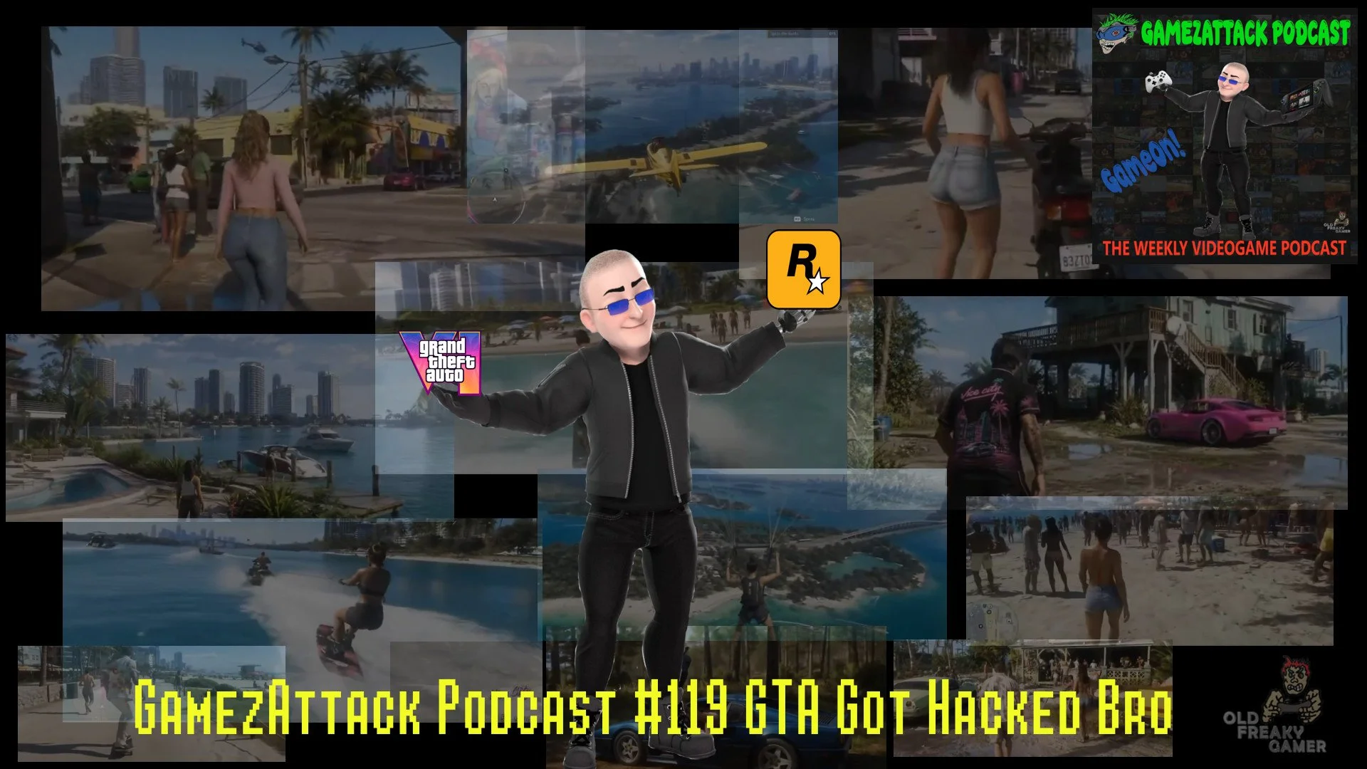 GamezAttack Podcast #119 GTA Got Hacked Bro