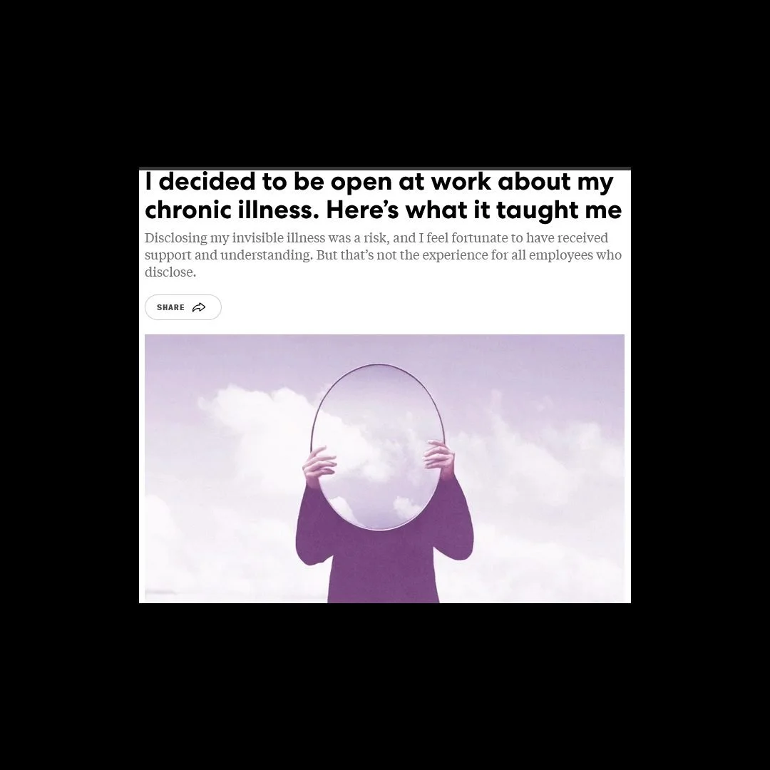 47% of people with chronic conditions hide it at work.
Why? Fear. Stigma. Assumptions.
But here’s the truth:
🩺 Chronic illness is real.
💼 Leadership doesn’t mean invisibility.
🧠 You can be powerful and need rest.
📚 Inspired by @Fast