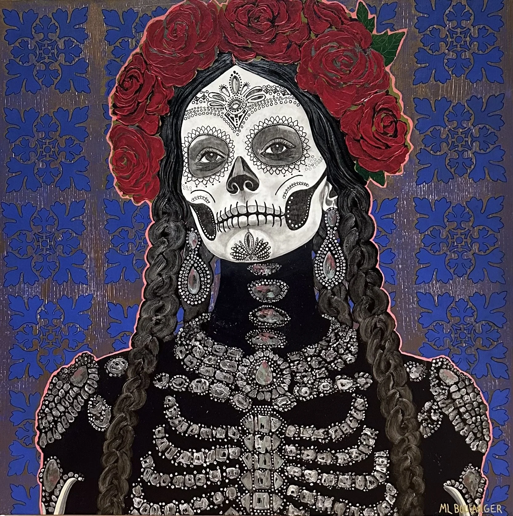 Eviana, Acrylic, 36" x 36"