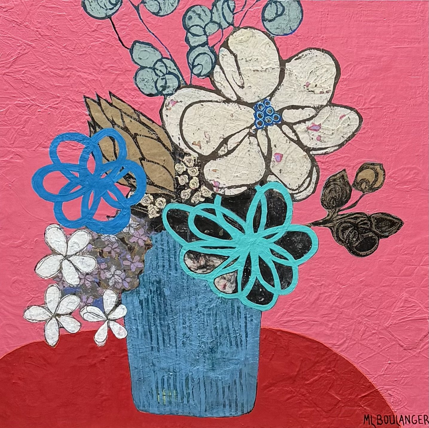 Colour of Happiness, Acrylic, 30" x 30"