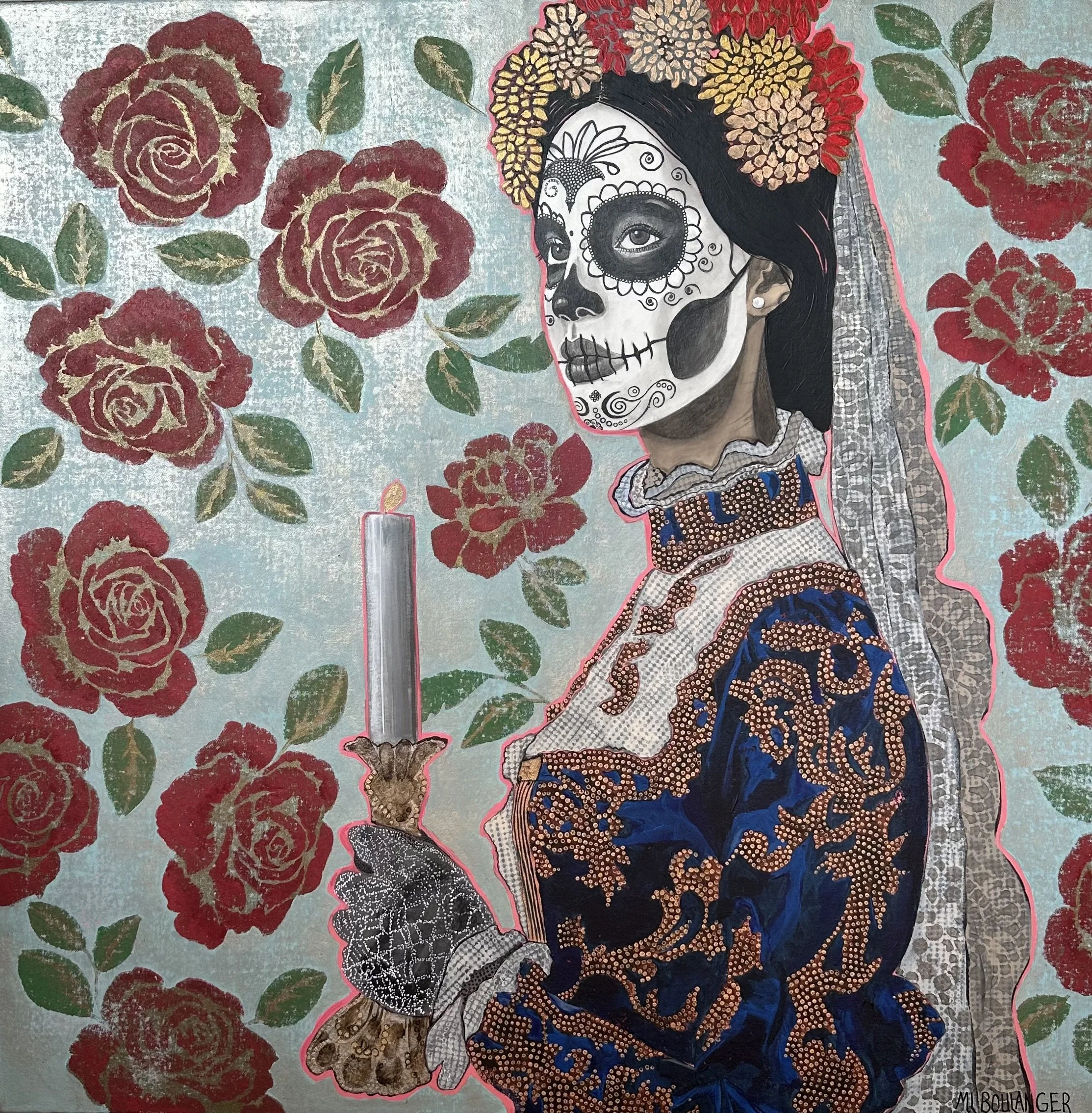 Josephina, Acrylic, 36”x36” 