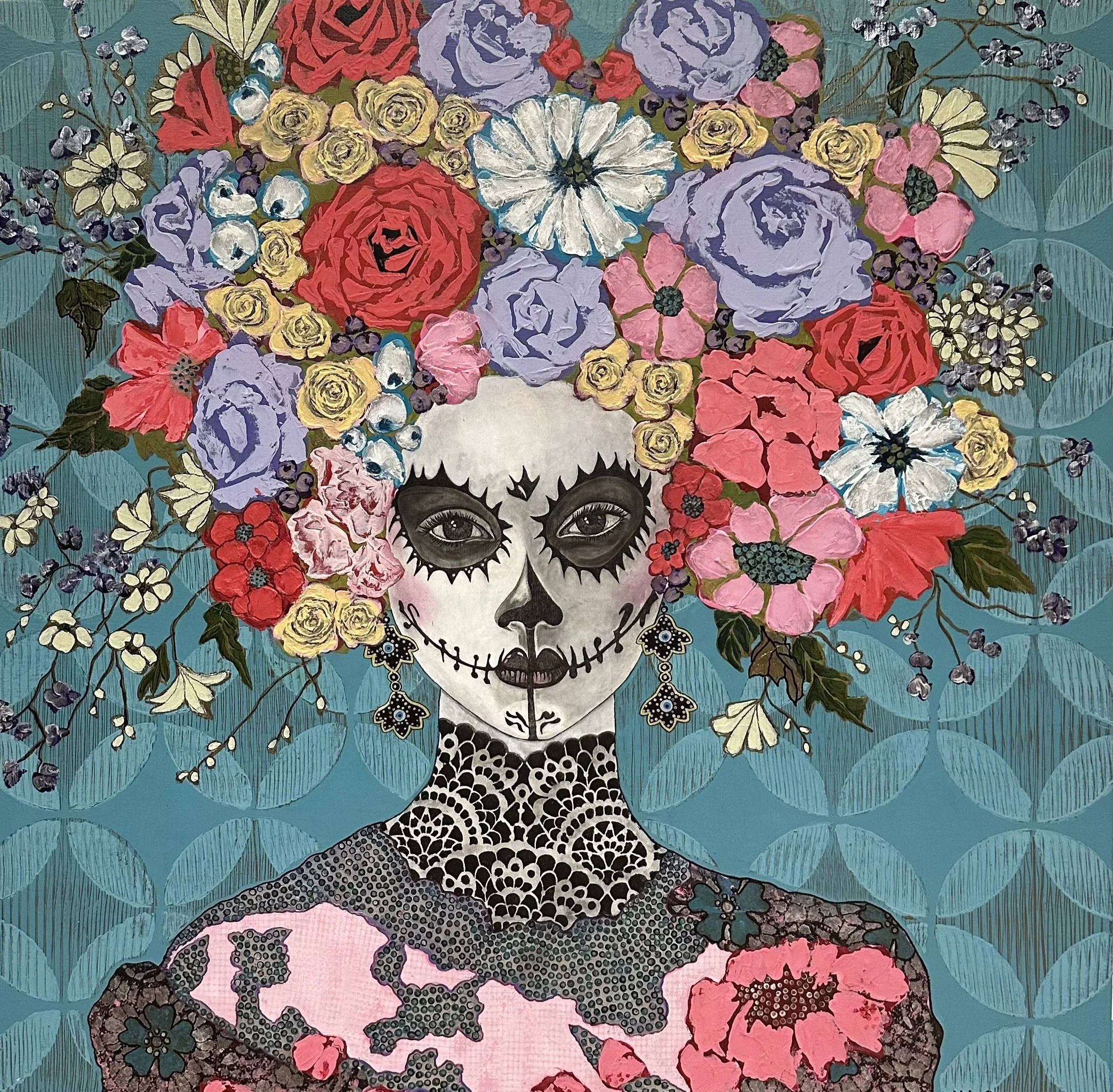 Lucia, Acrylic, 36" x 36"