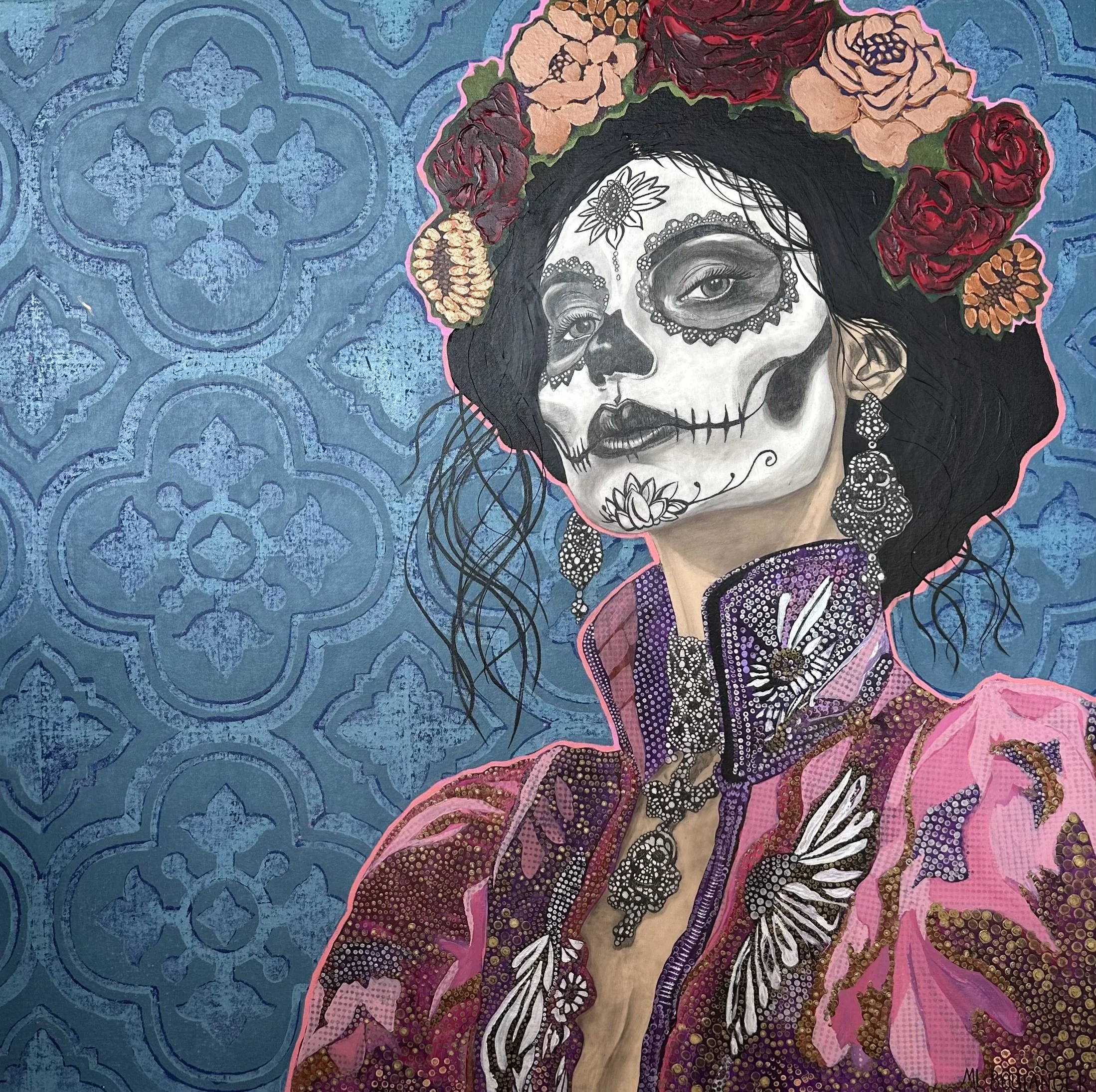 Maria, Acrylic, 36”x36” 