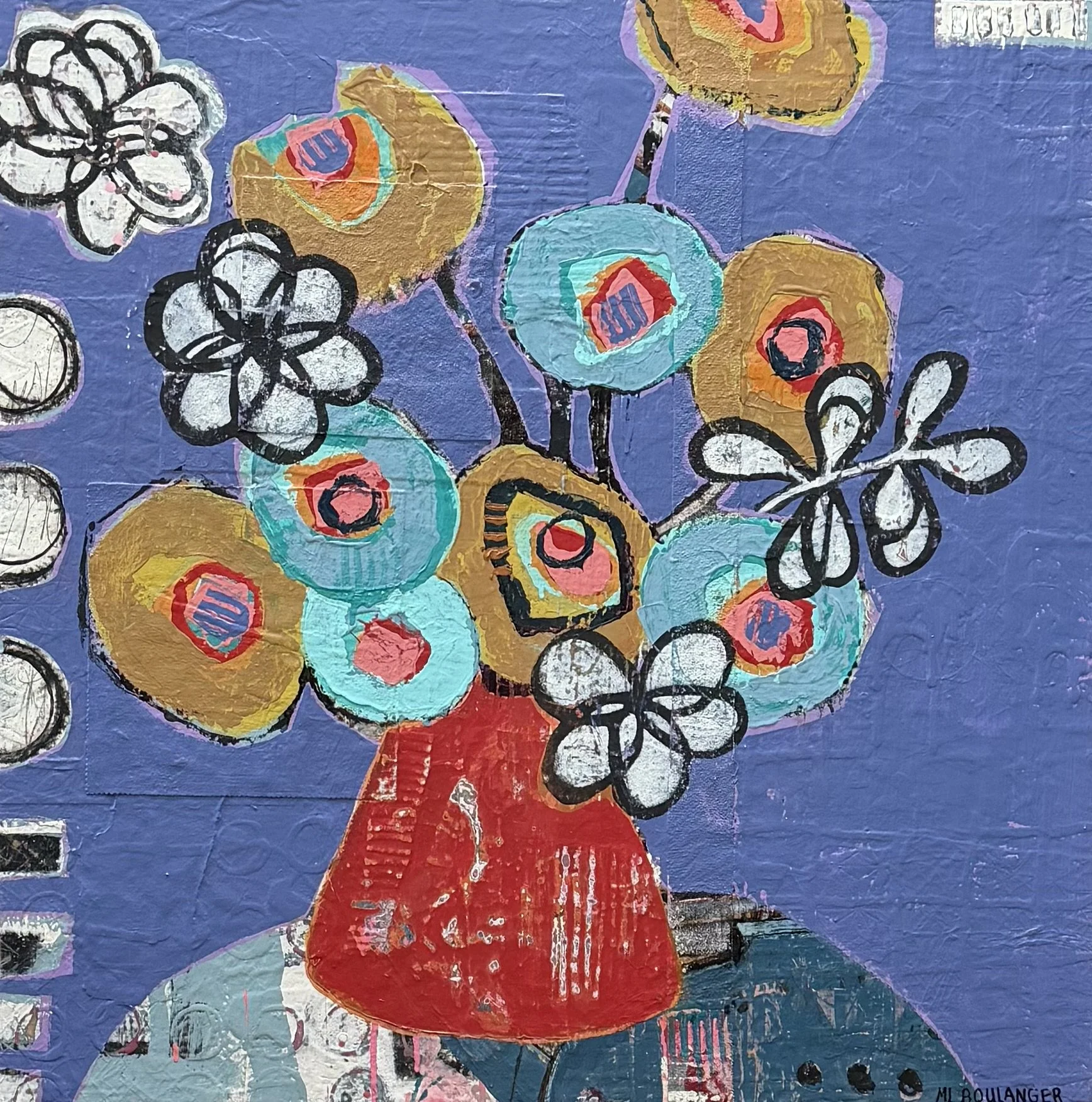 Simple Abundance, Acrylic, 36" x 36"