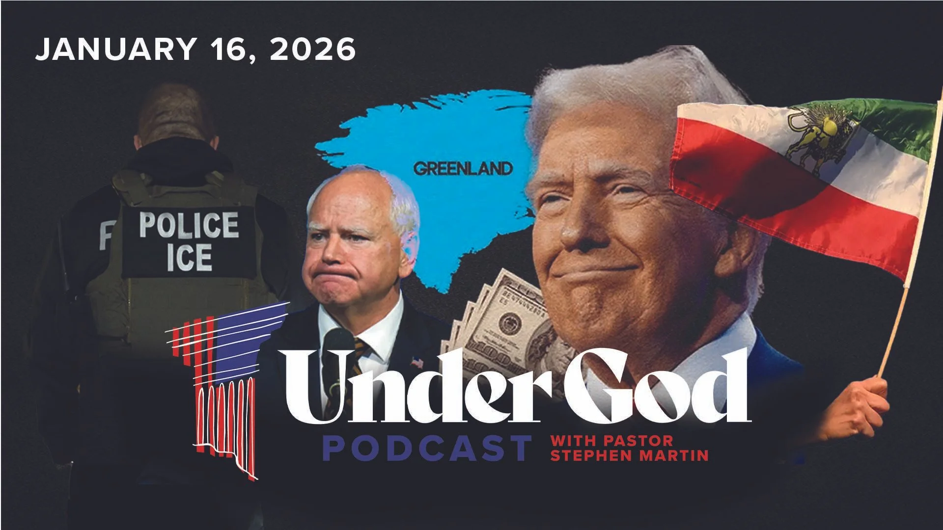 Biblical Wisdom for America's Greatest Threats: Iran, Immigration, AI & Greenland | Under God Podcast Episode 256