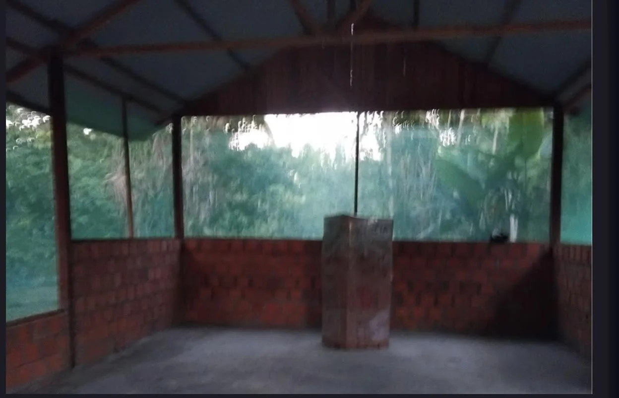 Inside of kitchen building