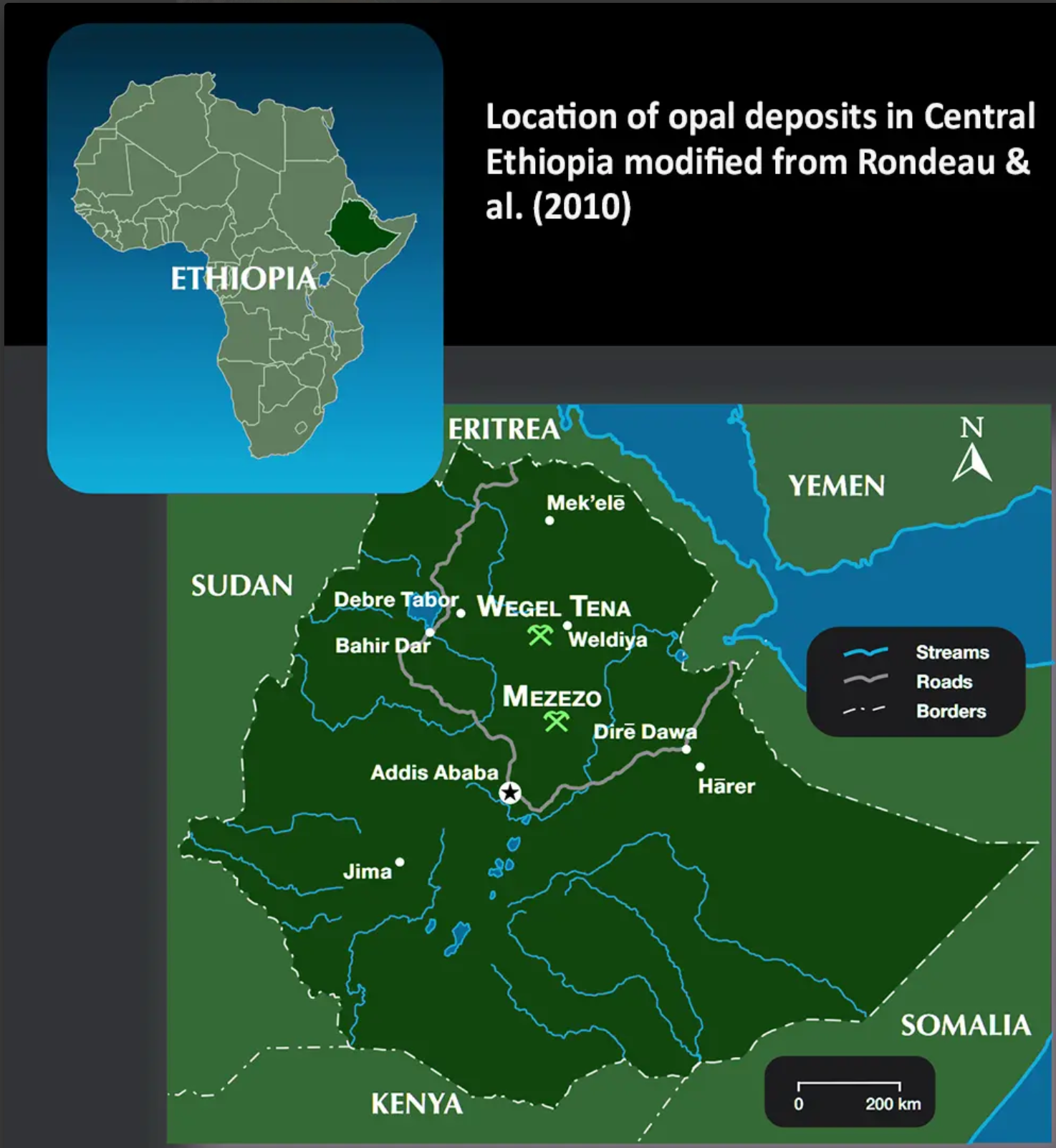 Ethiopian Opal Localities
