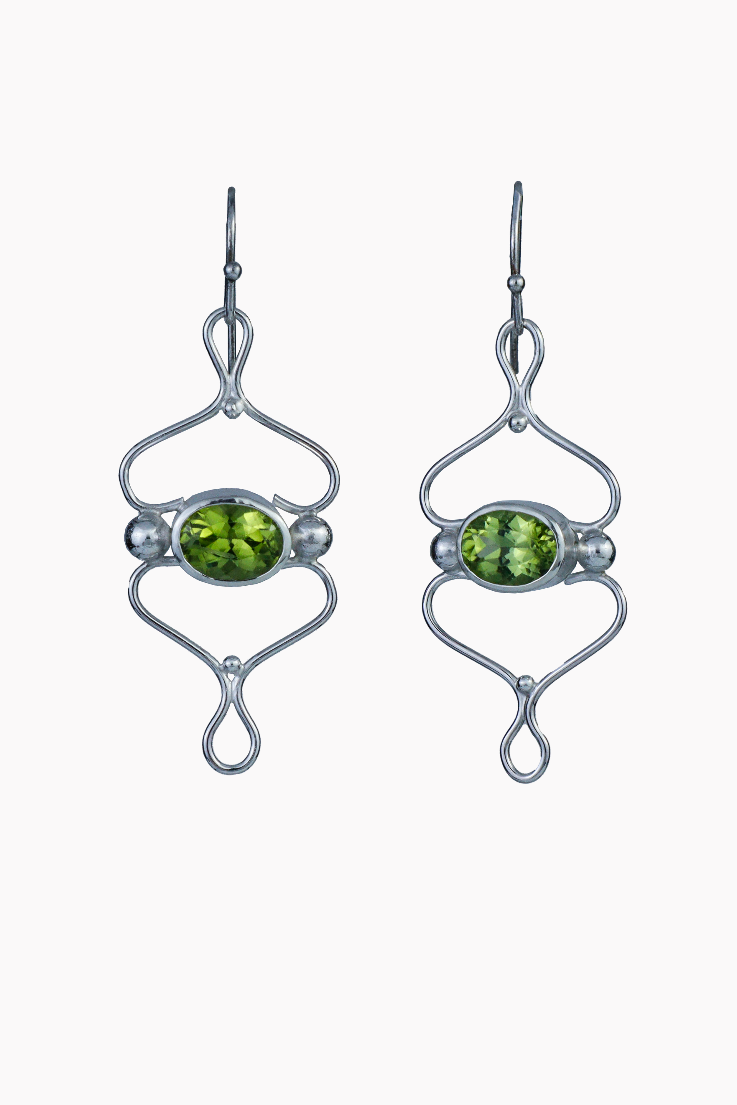 Arabesque West Earrings - Peridot