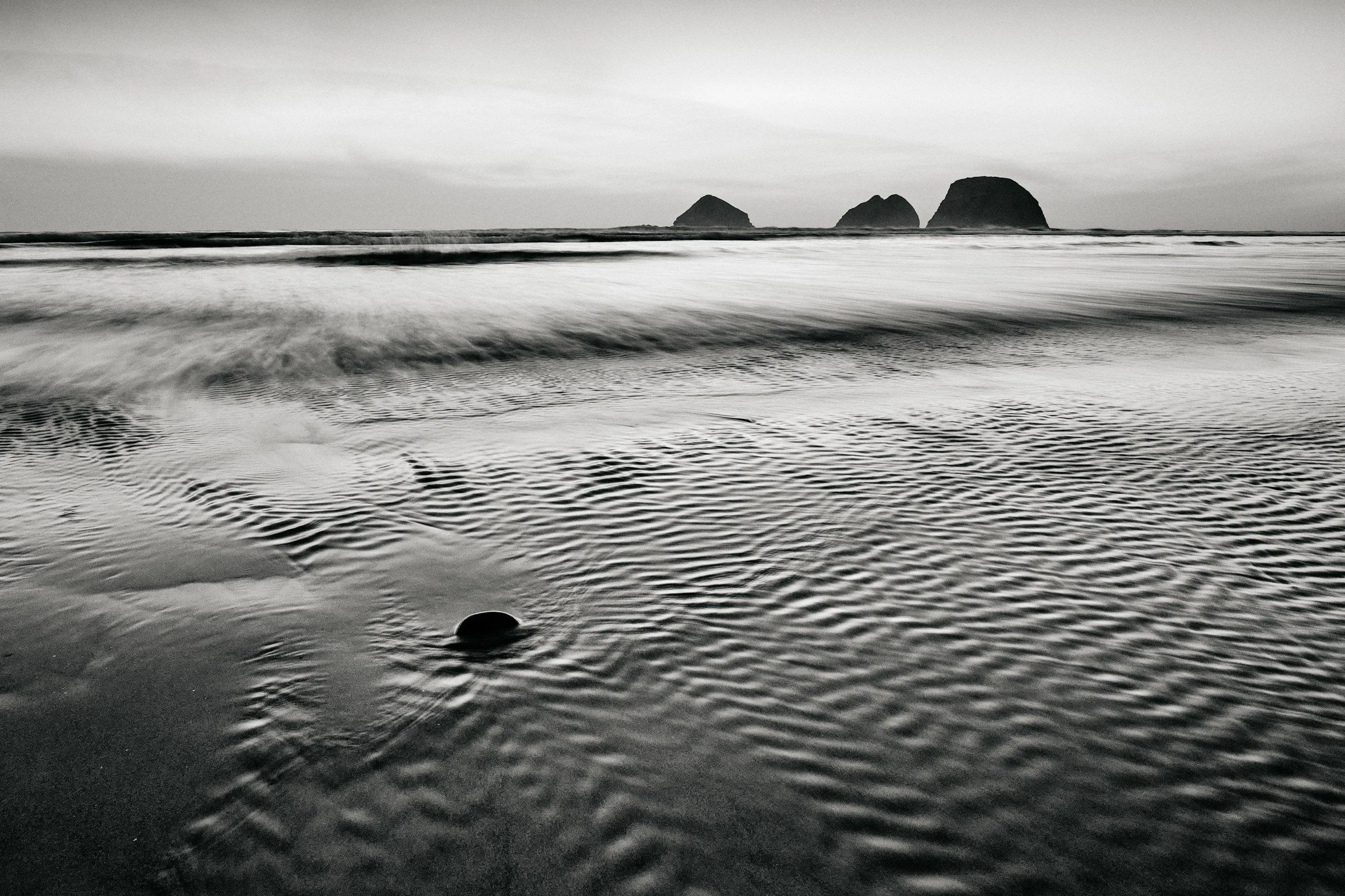 Low Tide at Three Arch Rocks, Oceanside, Oregon
