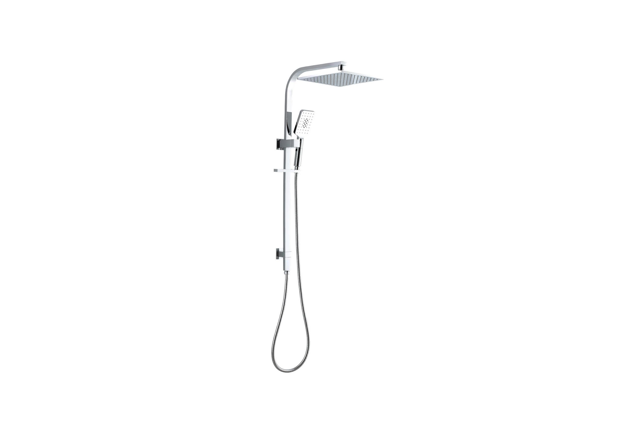 Kelby Shower Rail Set + Hand Held